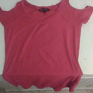 Dress with slit arms